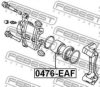 FEBEST 0476-EAF Piston, brake caliper